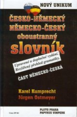 kniha Česko-německý a německo český slovník, Pražské nakladatelství Jiřího Poláčka 1997
