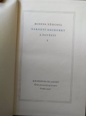 kniha Národní báchorky a pověsti I., Československý spisovatel 1950