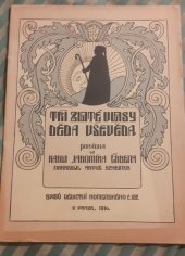 kniha Tři zlaté vlasy děda Vševěda Poh., Dědictví Komenského 1914