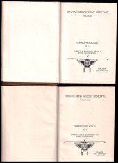 kniha Korrespondence Díl II., Jan Laichter 1914