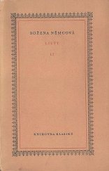 kniha Listy sv. 2. - 1853-1856, Československý spisovatel 1952