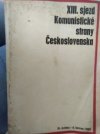 13. sjezd Komunistické strany Československa