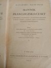 Nový kapesní slovník česko-francouzský a francouzsko-český