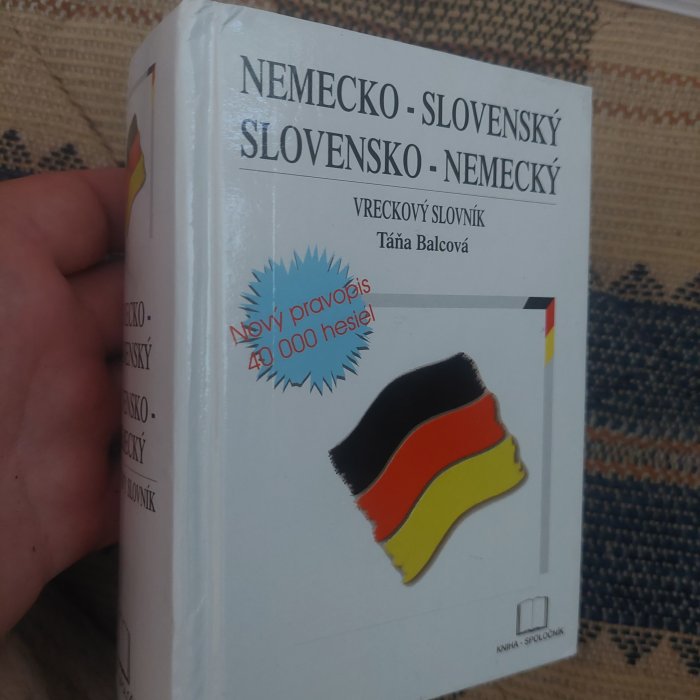 Kniha Nemecko-slovenský Slovensko-Německý vreckovy slovnik - Trh knih ...