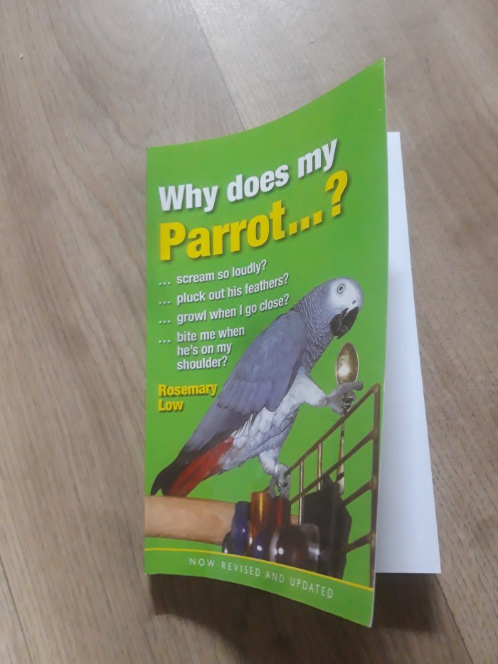 Kniha Why does my parrot...? Trh knih online antikvariát