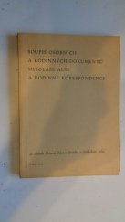 kniha Soupis korespondence psané Mikolášem Alšem, jeho zápisníky, studijní materiály a varia ze sbírek Muzea Aloise Jiráska a Mikoláše Alše, Muzeum Aloise Jiráska a Mikoláše Alše 1974