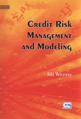 kniha Credit risk management and modeling, Oeconomica 2010