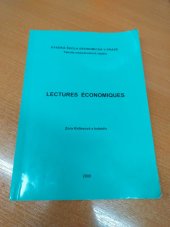 kniha Lectures économiques, Vysoká škola ekonomická, Fakulta mezinárodních vztahů 2000