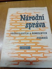 kniha Národní správa řemeslných a průmyslových podniků, Orbis 1945