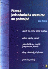 kniha Převod jednoduchého účetnictví na podvojné, Grada 2001