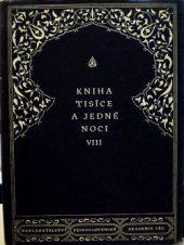 kniha Kniha Tisíce a jedné noci 8., Československá akademie věd 1958