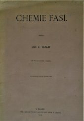 kniha Chemie fasí, Česká akademie věd a umění 1918