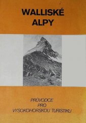 kniha Walliské Alpy průvodce pro VHT, Alpy 1990