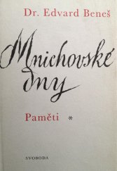 kniha Mnichovské dny paměti, Svoboda 1968