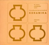 kniha Československá keramika 7. výstava průmyslového návrhu, Gottwaldov, září-říjen 1980 : katalog, Oblastní galerie výtvarného umění 1980