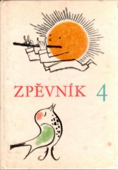 kniha Zpěvník pro 4. ročník základní devítileté školy, SPN 1973