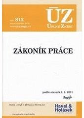 kniha Zákoník práce podle stavu k 1.1.2011, Sagit 2011