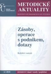 kniha Zásoby, operace s podnikem, dotazy, Svaz účetních 2010