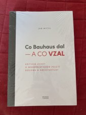 kniha Co Bauhaus dal – a co vzal, Books & Pipes 2020
