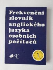 kniha Frekvenční slovník anglického jazyka osobních počítačů, PC Press 1992