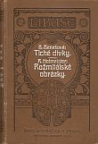 kniha Tiché dívky dvě povídky mladosti, Šolc a Šimáček 1922