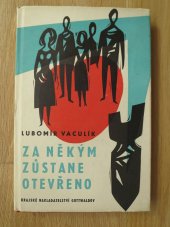 kniha Za někým zůstane otevřeno, Krajské nakladatelství Gottwaldov 1960