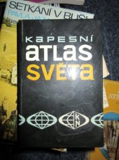 kniha Kapesní atlas světa, Kartografické nakladatelství 1968