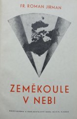 kniha Zeměkoule v nebi, Karel Mašín 1943