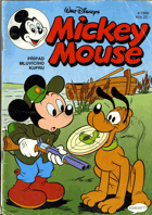 kniha Mickey Mouse Případ mluvícího kufru, Egmont 1992