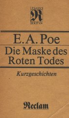 kniha Die Maske des Roten Todes, Reclam 1989