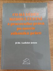 kniha Co má vědět mzdová účetní z pracovního práva po novele zákoníku práce, Polygon 1994
