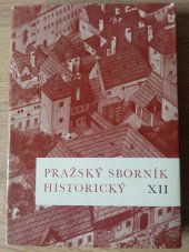 kniha Pražský sborník historický XII. 1980, Panorama 1980