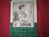 kniha Timur i jego komanda doplnkové čítanie pre 8. postupný ročník, SPN 1955
