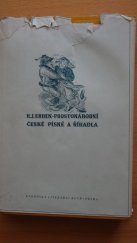 kniha Prostonárodní české písně a říkadla, Evropský literární klub 1937