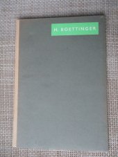 kniha Hugo Boettinger [výbor obrazů, Melantrich 1940