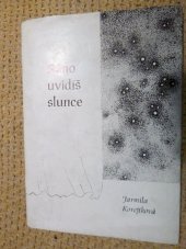 kniha Ráno uvidíš slunce, Jarmila Korejtková 1991