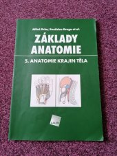 kniha Základy anatomie 5. anatomie krajin těla, Galén 2019