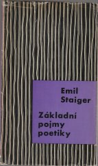 kniha Základní pojmy poetiky, Československý spisovatel 1969