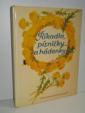 kniha Říkadla, písničky a hádanky, SNDK 1965