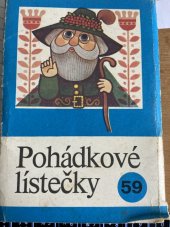 kniha Pohádkové lístečky 59., Panorama 1988