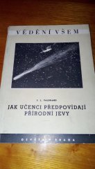 kniha Jak učenci předpovídají přírodní jevy, Osveta 1951