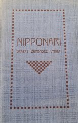 kniha Nipponari ukázky žaponské lyriky, Emanuel z Lešehradu 1909