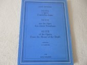 kniha Suita z opery Z mrtvého domu partitura (arr. František Jílek), Edition Supraphon 1990
