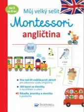 kniha Můj velký sešit Montessori angličtina  - 3 až 6 let, Svojtka & Co. 2018