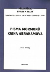 kniha Písma Mormonů - Kniha Abrahamova, Oliva 1995