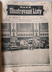 kniha Nové illustrované listy svázaný ročník XX. (1913), Nové illustrované listy 1913