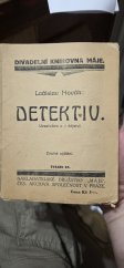 kniha Detektiv veselohra o 1 dějství, Máj 1922