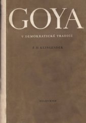 kniha Goya v demokratické tradici, Melantrich 1951