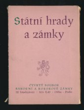 kniha Státní hrady a zámky 4. soubor [fotografií], - Barokní a rokokové zámky, Orbis 1956
