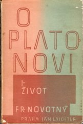 kniha O Platonovi díl I. - [Život], Jan Laichter 1948